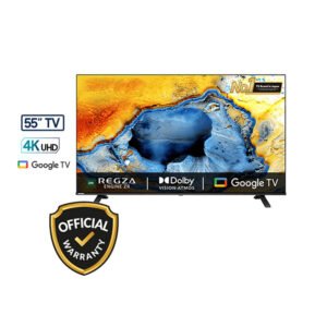 Toshiba 55 Inch Bezel-Less 4K UHD Google TV (55C350NP)